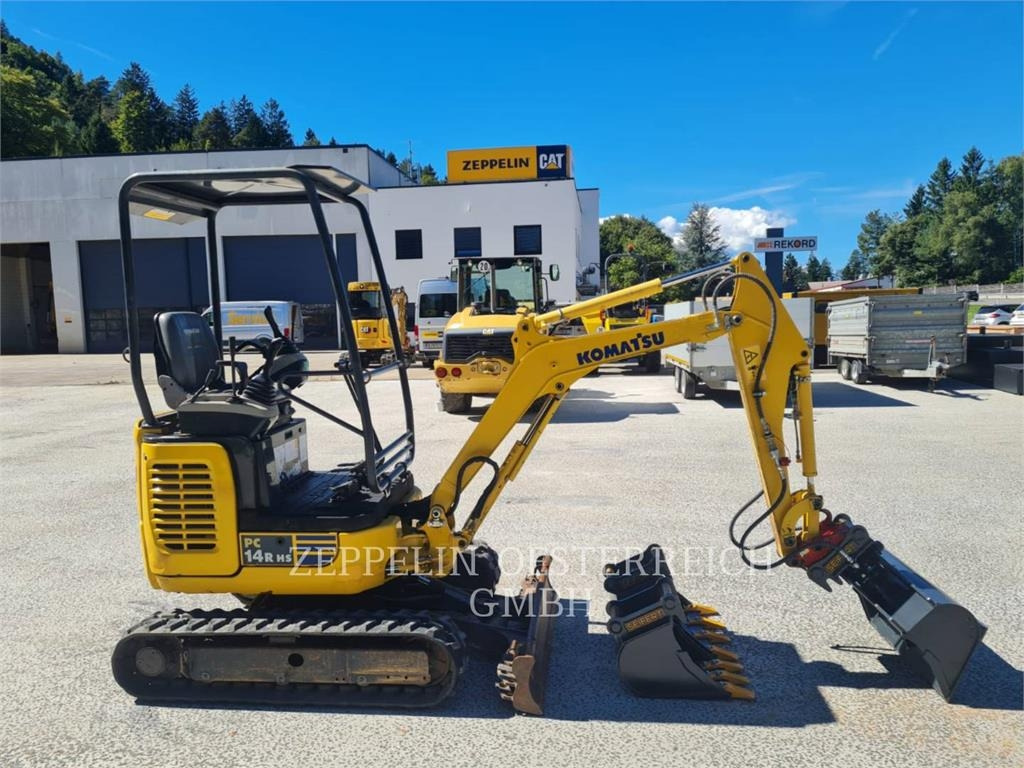 Komatsu PC14R HS - Ekskavator me zinxhirë: foto 2 Komatsu PC14R HS - Ekskavator me zinxhirë: foto 2