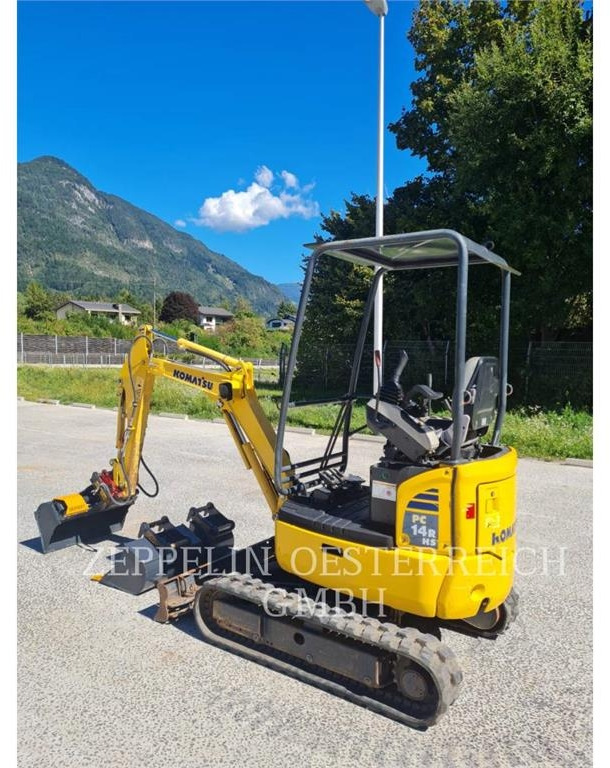 Komatsu PC14R HS - Ekskavator me zinxhirë: foto 3 Komatsu PC14R HS - Ekskavator me zinxhirë: foto 3