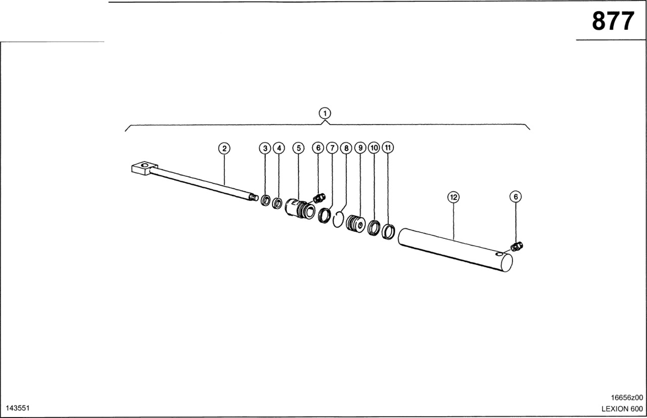 Claas Lexion 600 TŁOCZYSKO 0000876590 (Zbiornik ziarna-wspomaganie rozładunku;siłown. hydr.) - Sistemi hidraulik për Autokombajnë: foto 1 Claas Lexion 600 TŁOCZYSKO 0000876590 (Zbiornik ziarna-wspomaganie rozładunku;siłown. hydr.) - Sistemi hidraulik për Autokombajnë: foto 1