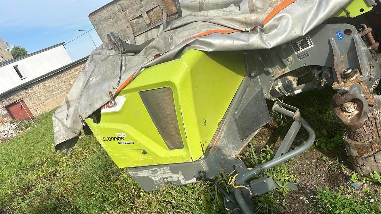 Claas Scorpion 732 części zwolnica zwrotnica Piasta koła most silnik skrzynia kabina inne - Krah moco për Makineri bujqësore: foto 1 Claas Scorpion 732 części zwolnica zwrotnica Piasta koła most silnik skrzynia kabina inne - Krah moco për Makineri bujqësore: foto 1