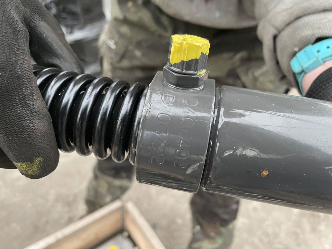 Claas Tucano - siłownik hydrauliczny siekacza słomy 0000406402 - Cilindri hidraulik për Makineri bujqësore: foto 2 Claas Tucano - siłownik hydrauliczny siekacza słomy 0000406402 - Cilindri hidraulik për Makineri bujqësore: foto 2