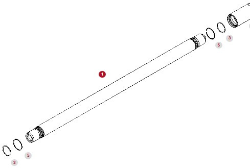 Fendt Vario 1038 1042 1046 1050 GEN 3 Wał Napędowy 530300080011 - Boshti i transmisionit për Makineri bujqësore: foto 1 Fendt Vario 1038 1042 1046 1050 GEN 3 Wał Napędowy 530300080011 - Boshti i transmisionit për Makineri bujqësore: foto 1