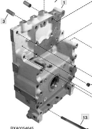 John Deere 7610 7710 7810 Obudowa Tylnego WOM RE69340 R134306 R216503 - Makineritë e tjera: foto 1 John Deere 7610 7710 7810 Obudowa Tylnego WOM RE69340 R134306 R216503 - Makineritë e tjera: foto 1