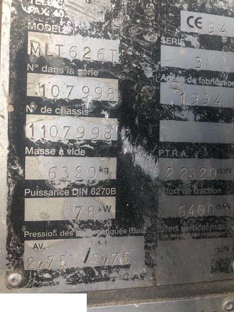 Manitou 628 - Most - Bosht dhe pjesë këmbimi për Ekskavator teleskopik: foto 2 Manitou 628 - Most - Bosht dhe pjesë këmbimi për Ekskavator teleskopik: foto 2