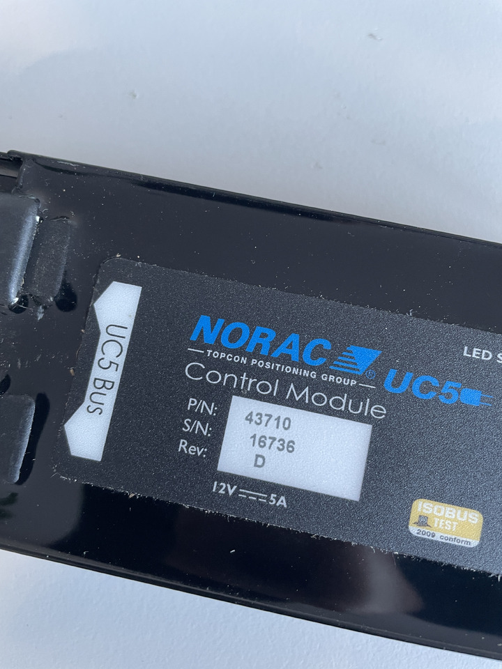 Moduł nawigacji kontroler Topcon Norac UC5 43710 - Sistemi i lundrimit: foto 2 Moduł nawigacji kontroler Topcon Norac UC5 43710 - Sistemi i lundrimit: foto 2