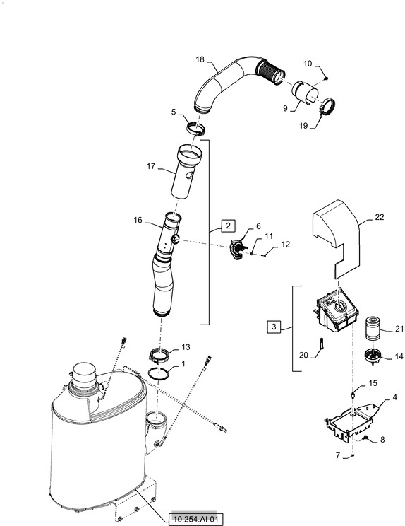 New Holland T6090 T6070 Rura ukladu wydech 84557979 - Marmita për Traktor: foto 1 New Holland T6090 T6070 Rura ukladu wydech 84557979 - Marmita për Traktor: foto 1