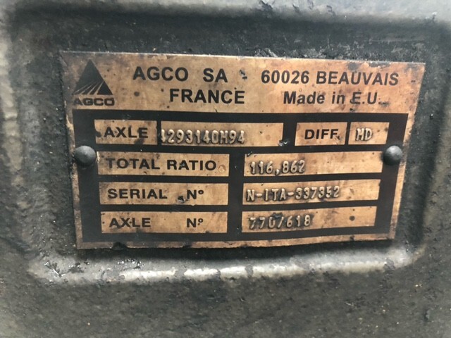 Oś 4293140M94 | Oś 770 /618 Massey Ferguson 8650 - 8690 ~ Zwolnica Zwrotnica - Bosht dhe pjesë këmbimi për Makineri bujqësore: foto 2 Oś 4293140M94 | Oś 770 /618 Massey Ferguson 8650 - 8690 ~ Zwolnica Zwrotnica - Bosht dhe pjesë këmbimi për Makineri bujqësore: foto 2