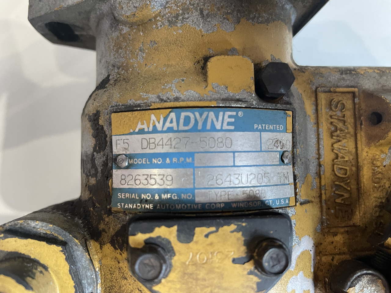 Perkins Cat - pompa wtryskowa Stanadyne DB4427-5080 2643U205 - Pompa e karburantit për Makineri ndërtimi: foto 3 Perkins Cat - pompa wtryskowa Stanadyne DB4427-5080 2643U205 - Pompa e karburantit për Makineri ndërtimi: foto 3