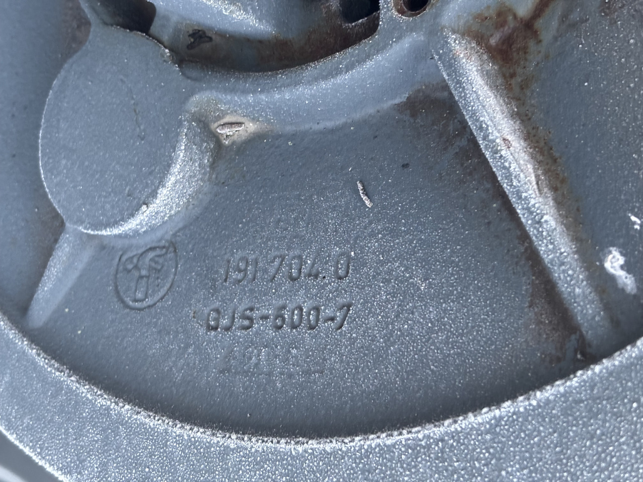 Claas Koło Pasowe 3-rzędowe 191 704 0 1917040 GJS-600-7 - Pjesë këmbimi për Makineri bujqësore: foto 2 Claas Koło Pasowe 3-rzędowe 191 704 0 1917040 GJS-600-7 - Pjesë këmbimi për Makineri bujqësore: foto 2