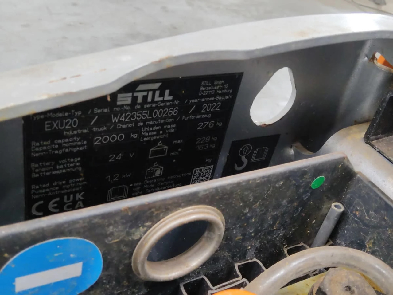 STILL EXU20 - Pirun paletash: foto 5 STILL EXU20 - Pirun paletash: foto 5