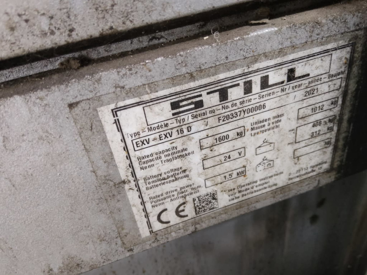 STILL EXV16D/LiIon - Stivosës: foto 5 STILL EXV16D/LiIon - Stivosës: foto 5