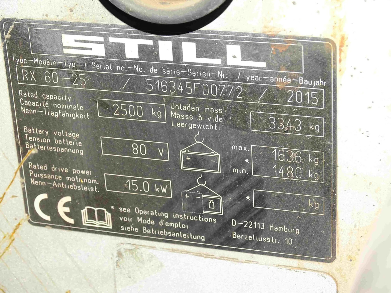 STILL RX60-25 - Pirun elektrik: foto 4 STILL RX60-25 - Pirun elektrik: foto 4