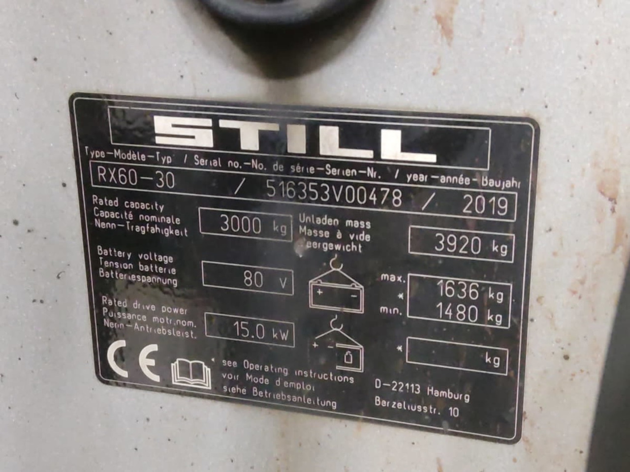 STILL RX60-30 - Pirun elektrik: foto 5 STILL RX60-30 - Pirun elektrik: foto 5