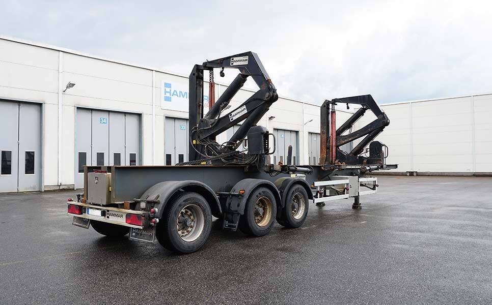 Hammar 160 HS, Sideloader, 33 tonnes SWL (20'-40') - Transportjer kontejnerësh/ Gjysmë rimorkio me karroceri të çmontueshme: foto 2 Hammar 160 HS, Sideloader, 33 tonnes SWL (20'-40') - Transportjer kontejnerësh/ Gjysmë rimorkio me karroceri të çmontueshme: foto 2
