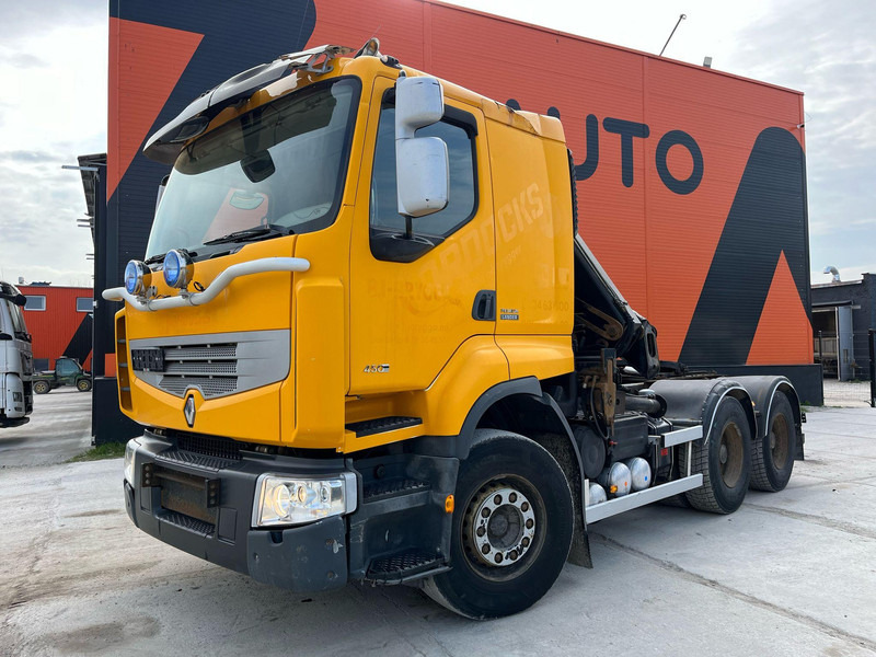 Renault Premium 450 6x4 HIAB 166E-5 - Gjysmë-kamion: foto 2 Renault Premium 450 6x4 HIAB 166E-5 - Gjysmë-kamion: foto 2