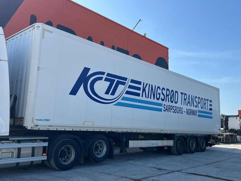 Krone SD SKAP BOX L=13675 mm - Gjysmë rimorkio me vagonetë të mbyllur: foto 1 Krone SD SKAP BOX L=13675 mm - Gjysmë rimorkio me vagonetë të mbyllur: foto 1