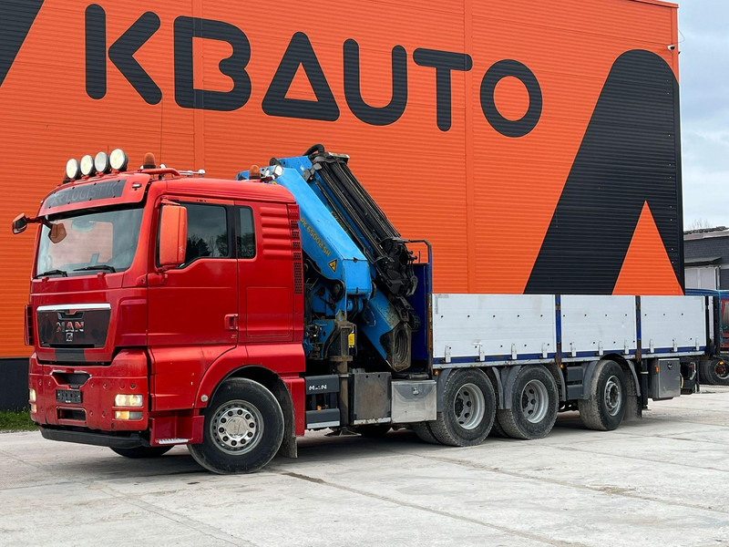 MAN TGX 35.480 8x4*4 PK 65002 + JIB / PLATFORM L=6800 mm - Kamion me karroceri të hapur, Kamion me vinç: foto 2 MAN TGX 35.480 8x4*4 PK 65002 + JIB / PLATFORM L=6800 mm - Kamion me karroceri të hapur, Kamion me vinç: foto 2