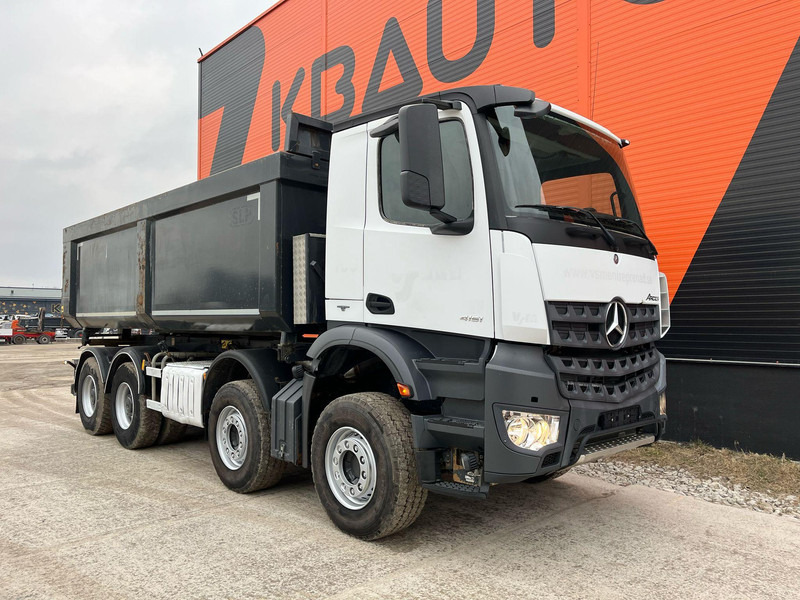 Mercedes-Benz Arocs 4151 8x4 BORDMATIC / FULL STEEL / DRUM BRAKES / BOX L=6140 mm - Kamion vetëshkarkues: foto 3 Mercedes-Benz Arocs 4151 8x4 BORDMATIC / FULL STEEL / DRUM BRAKES / BOX L=6140 mm - Kamion vetëshkarkues: foto 3