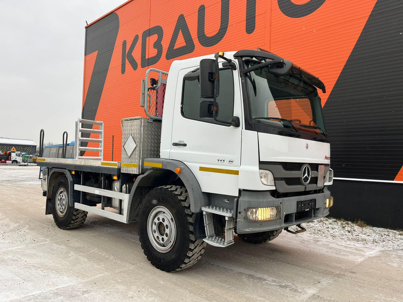 Mercedes-Benz Atego 1018 4x4 ONLY 18844 km ! / FULL STEEL / DRUM BRAKES / PLATFORM L=3500 mm - Kamion me karroceri të hapur: foto 4 Mercedes-Benz Atego 1018 4x4 ONLY 18844 km ! / FULL STEEL / DRUM BRAKES / PLATFORM L=3500 mm - Kamion me karroceri të hapur: foto 4