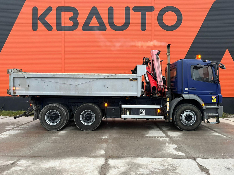 Mercedes-Benz Axor 2633 6x4 FASSI F110AK22 / BOX L=5040 mm - Kamion vetëshkarkues, Kamion me vinç: foto 5 Mercedes-Benz Axor 2633 6x4 FASSI F110AK22 / BOX L=5040 mm - Kamion vetëshkarkues, Kamion me vinç: foto 5