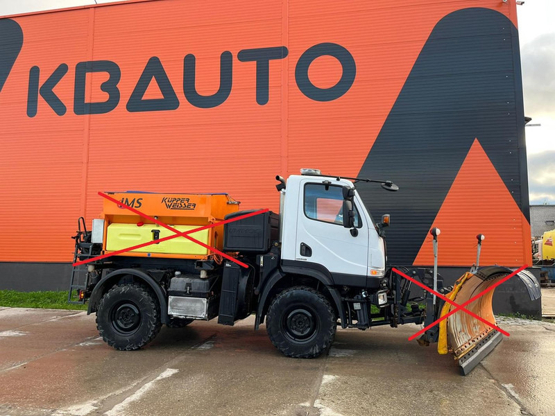 Mercedes-Benz UNIMOG U 20 4x4 SOLD WITHOUT SNOW PLOW & SPREADER ! TIPPER BOX ONLY ! - Kamion vetëshkarkues: foto 3 Mercedes-Benz UNIMOG U 20 4x4 SOLD WITHOUT SNOW PLOW & SPREADER ! TIPPER BOX ONLY ! - Kamion vetëshkarkues: foto 3