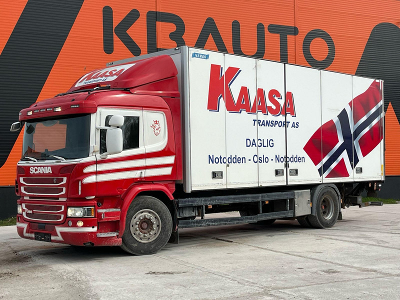 Scania P 280 4x2 BOX L=7501 mm - Kamion vagonetë: foto 1 Scania P 280 4x2 BOX L=7501 mm - Kamion vagonetë: foto 1