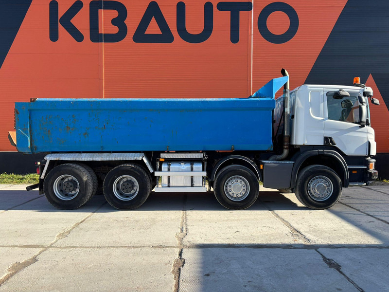 Scania P 440 8x4 RETARDER / FULL STEEL / BOX L=5850 mm - Kamion vetëshkarkues: foto 5 Scania P 440 8x4 RETARDER / FULL STEEL / BOX L=5850 mm - Kamion vetëshkarkues: foto 5