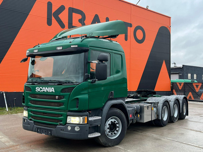 Scania P 450 8x4*4 FOR SALE AS CHASSIS / HYDRAULICS - Kamion kabinë-shasi: foto 1 Scania P 450 8x4*4 FOR SALE AS CHASSIS / HYDRAULICS - Kamion kabinë-shasi: foto 1