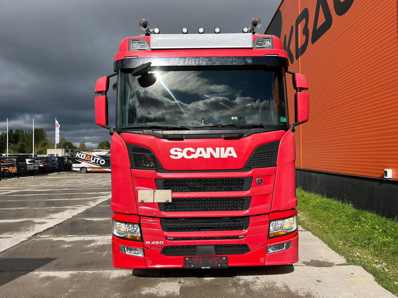 Scania R 450 6x2*4 PK 26002 / PLATFORM L=6482 mm - Kamion me karroceri të hapur, Kamion me vinç: foto 3 Scania R 450 6x2*4 PK 26002 / PLATFORM L=6482 mm - Kamion me karroceri të hapur, Kamion me vinç: foto 3