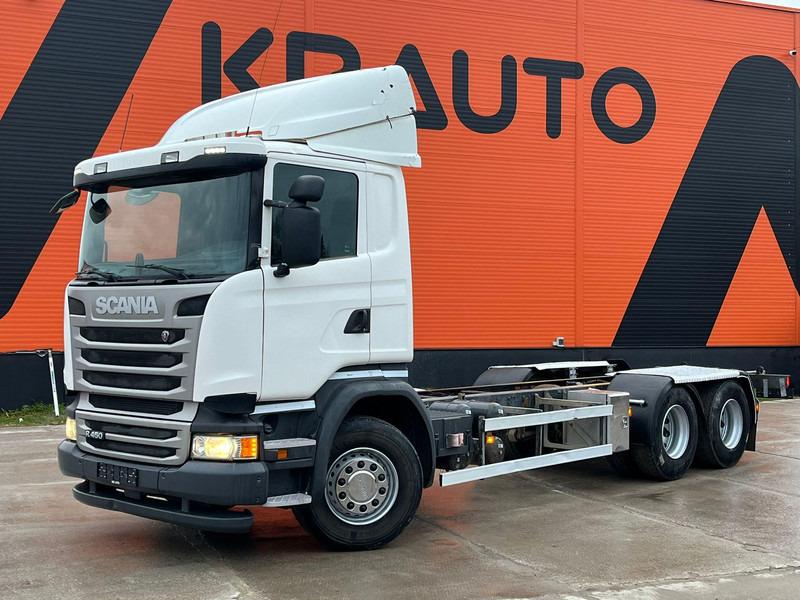 Scania R 450 6x4 CHASSIS L=8298 mm - Kamion kabinë-shasi: foto 1 Scania R 450 6x4 CHASSIS L=8298 mm - Kamion kabinë-shasi: foto 1