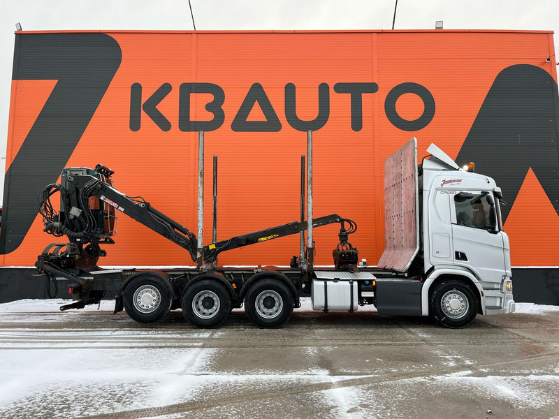 Scania R 520 8x4*4 RETARDER - Kamion për transport druri, Kamion me vinç: foto 5 Scania R 520 8x4*4 RETARDER - Kamion për transport druri, Kamion me vinç: foto 5
