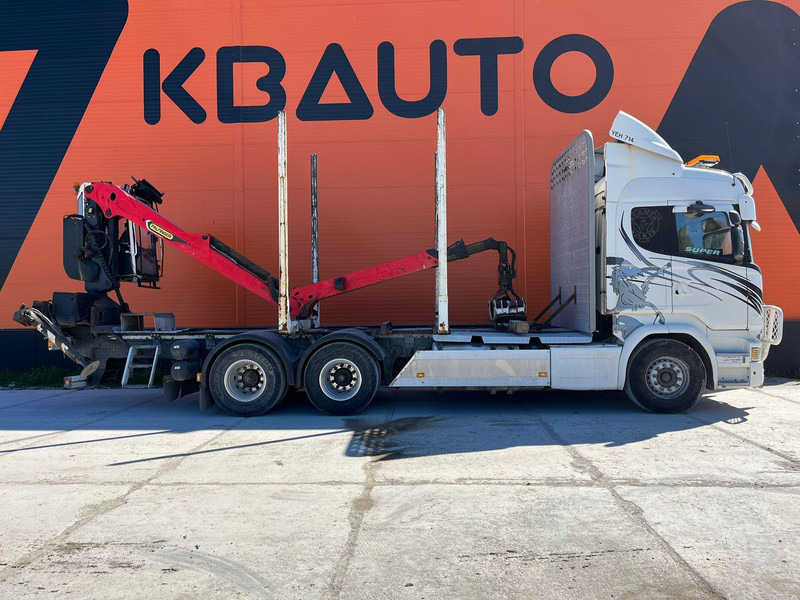 Scania R 580 6x4 EPSILON M12L97 / RETARDER - Kamion për transport druri, Kamion me vinç: foto 5 Scania R 580 6x4 EPSILON M12L97 / RETARDER - Kamion për transport druri, Kamion me vinç: foto 5