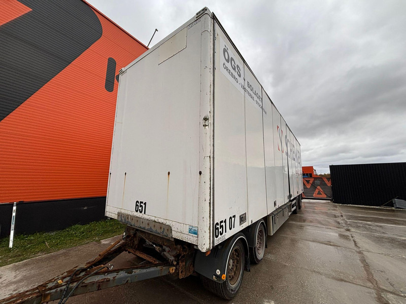 Vak V-4-40 SAF AXLES / EXTENDABLE DRAWBAR - Rimorkio me vagonetë të mbyllur: foto 2 Vak V-4-40 SAF AXLES / EXTENDABLE DRAWBAR - Rimorkio me vagonetë të mbyllur: foto 2