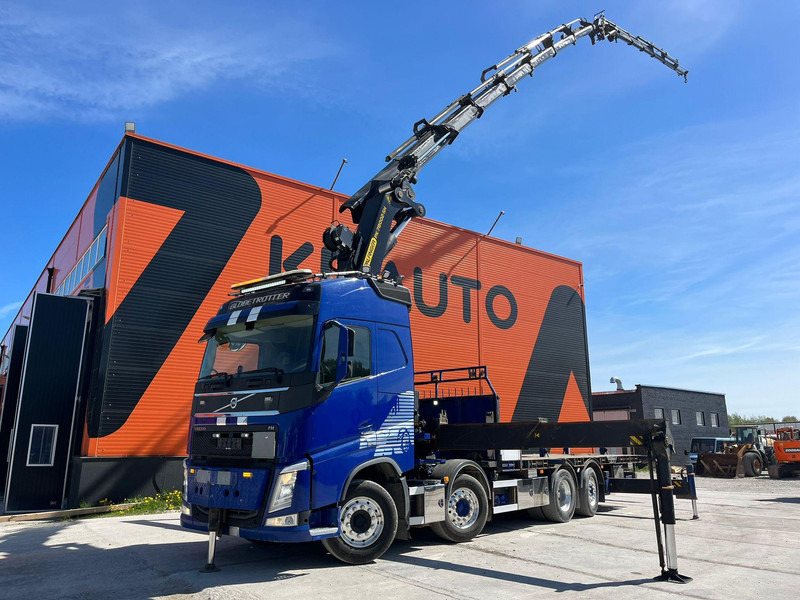 Volvo FH 460 8x2*6 PK78002 + JIB + WINCH / PLATFORM L=7190 mm - Kamion me karroceri të hapur, Kamion me vinç: foto 1 Volvo FH 460 8x2*6 PK78002 + JIB + WINCH / PLATFORM L=7190 mm - Kamion me karroceri të hapur, Kamion me vinç: foto 1