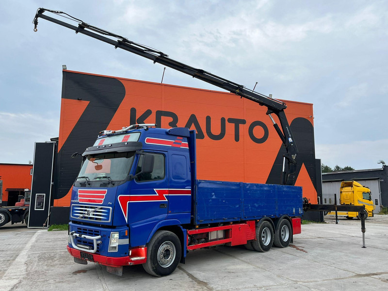 Volvo FH 480 6x4 HMF 2420-K5 YEAR 2011 / PLATFORM L=6403 mm - Kamion me karroceri të hapur, Kamion me vinç: foto 1 Volvo FH 480 6x4 HMF 2420-K5 YEAR 2011 / PLATFORM L=6403 mm - Kamion me karroceri të hapur, Kamion me vinç: foto 1