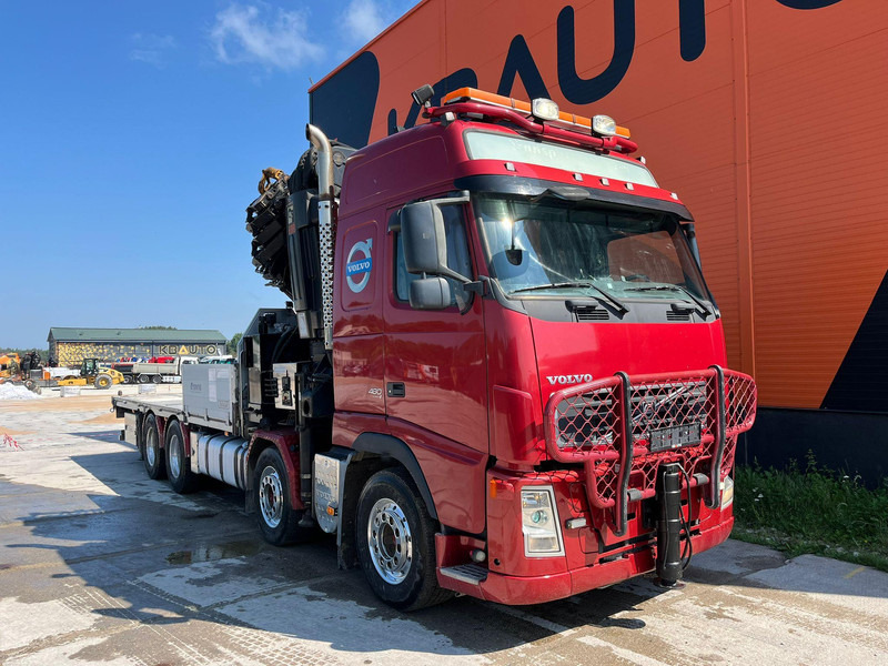 Volvo FH 480 8x4 HIAB 1055E-8 / WINCH / PLATFORM L=6928 mm - Kamion me karroceri të hapur, Kamion me vinç: foto 4 Volvo FH 480 8x4 HIAB 1055E-8 / WINCH / PLATFORM L=6928 mm - Kamion me karroceri të hapur, Kamion me vinç: foto 4