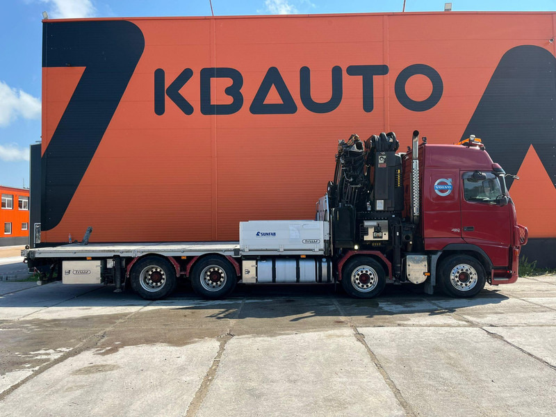 Volvo FH 480 8x4 HIAB 1055E-8 / WINCH / PLATFORM L=6928 mm - Kamion me karroceri të hapur, Kamion me vinç: foto 5 Volvo FH 480 8x4 HIAB 1055E-8 / WINCH / PLATFORM L=6928 mm - Kamion me karroceri të hapur, Kamion me vinç: foto 5