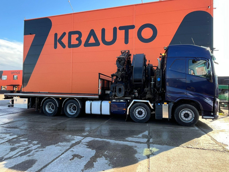 Volvo FH 500 8x4 EFFER 1405 6s + JIB + WINCH / PLATFORM EXTENDABLE L=6206 - 8226mm - Kamion me karroceri të hapur, Kamion me vinç: foto 5 Volvo FH 500 8x4 EFFER 1405 6s + JIB + WINCH / PLATFORM EXTENDABLE L=6206 - 8226mm - Kamion me karroceri të hapur, Kamion me vinç: foto 5