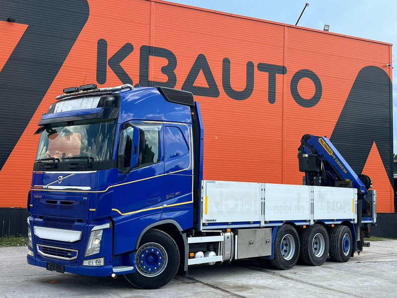 Volvo FH 540 8x4*4 RETARDER / PK 23002-SH / PLATFORM L= 6330 mm - Kamion me karroceri të hapur, Kamion me vinç: foto 1 Volvo FH 540 8x4*4 RETARDER / PK 23002-SH / PLATFORM L= 6330 mm - Kamion me karroceri të hapur, Kamion me vinç: foto 1