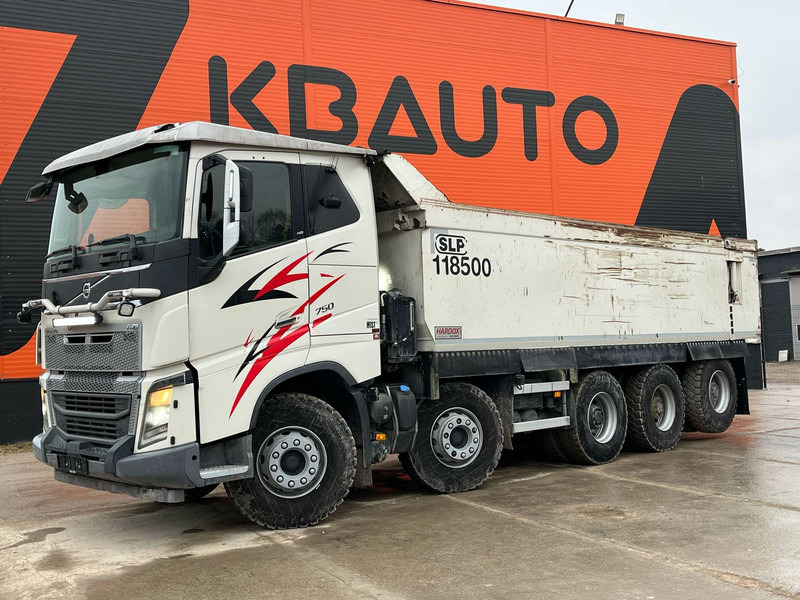 Volvo FH 750 10x4 ADR / RETARDER / FULL STEEL / BOX L=7089 mm - Kamion vetëshkarkues: foto 1 Volvo FH 750 10x4 ADR / RETARDER / FULL STEEL / BOX L=7089 mm - Kamion vetëshkarkues: foto 1