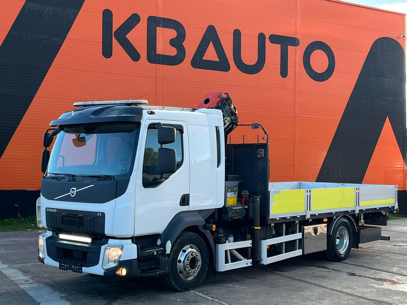 Volvo FL 250 4x2 PALFINGER PK 12.501 / PLATFORM L=5019 mm - Kamion me karroceri të hapur, Kamion me vinç: foto 2 Volvo FL 250 4x2 PALFINGER PK 12.501 / PLATFORM L=5019 mm - Kamion me karroceri të hapur, Kamion me vinç: foto 2