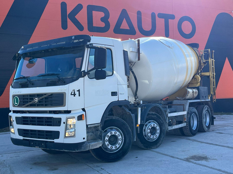 Volvo FM 12 420 8x4 INTERMIX IMF 10 m3 / FULL STEEL / ANALOG TACHOGAPH - Autobetoniere: foto 1 Volvo FM 12 420 8x4 INTERMIX IMF 10 m3 / FULL STEEL / ANALOG TACHOGAPH - Autobetoniere: foto 1
