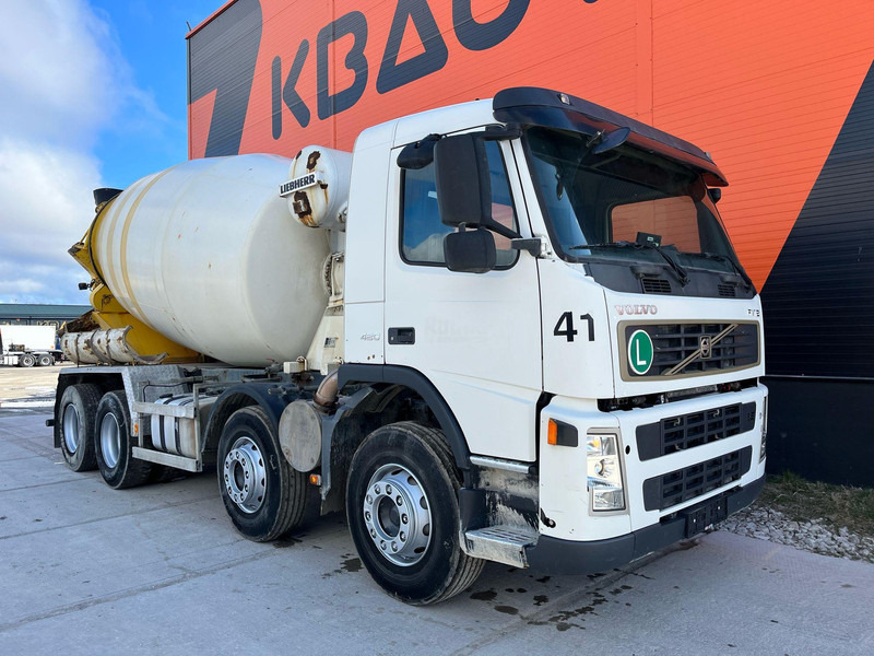 Volvo FM 12 420 8x4 INTERMIX IMF 10 m3 / FULL STEEL / ANALOG TACHOGAPH - Autobetoniere: foto 3 Volvo FM 12 420 8x4 INTERMIX IMF 10 m3 / FULL STEEL / ANALOG TACHOGAPH - Autobetoniere: foto 3