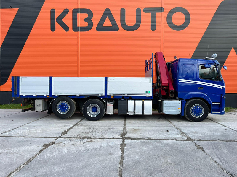 Volvo FM 450 6x4*4 HYDRODRIVE HMF 1820-K5 / 1267 PTO HOURS / PLATFORM L=6240-7240 mm EXTENDABLE - Kamion me karroceri të hapur, Kamion me vinç: foto 5 Volvo FM 450 6x4*4 HYDRODRIVE HMF 1820-K5 / 1267 PTO HOURS / PLATFORM L=6240-7240 mm EXTENDABLE - Kamion me karroceri të hapur, Kamion me vinç: foto 5