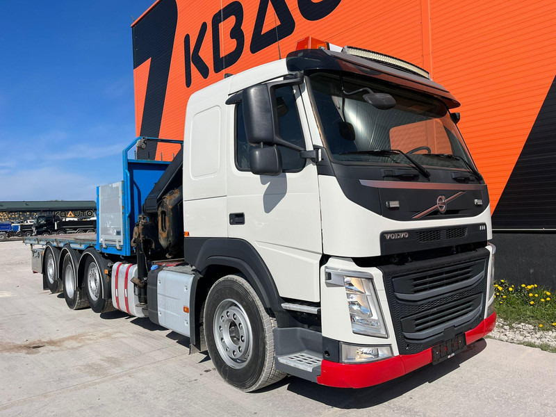 Volvo FM 460 8x2*6 HIAB 302E-6 / PLATFORM L=6721 mm - Kamion me karroceri të hapur, Kamion me vinç: foto 4 Volvo FM 460 8x2*6 HIAB 302E-6 / PLATFORM L=6721 mm - Kamion me karroceri të hapur, Kamion me vinç: foto 4