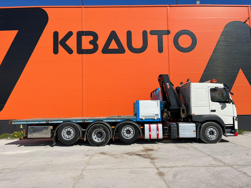 Volvo FM 460 8x2*6 HIAB 302E-6 / PLATFORM L=6721 mm - Kamion me karroceri të hapur, Kamion me vinç: foto 5 Volvo FM 460 8x2*6 HIAB 302E-6 / PLATFORM L=6721 mm - Kamion me karroceri të hapur, Kamion me vinç: foto 5