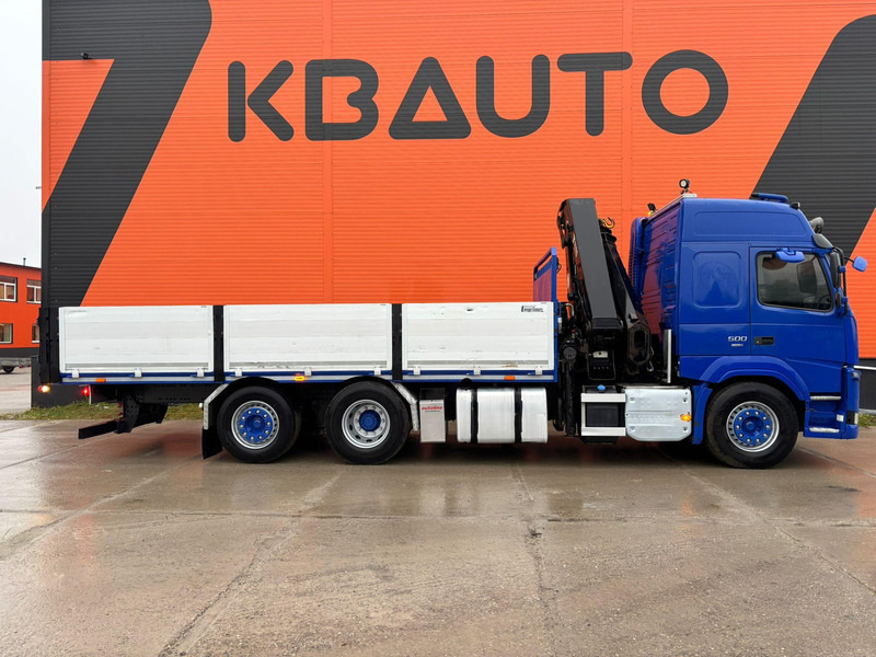 Volvo FM 500 6x2*4 HIAB 244E-6 / PLATFORM L=6310 mm - Kamion me karroceri të hapur, Kamion me vinç: foto 5 Volvo FM 500 6x2*4 HIAB 244E-6 / PLATFORM L=6310 mm - Kamion me karroceri të hapur, Kamion me vinç: foto 5