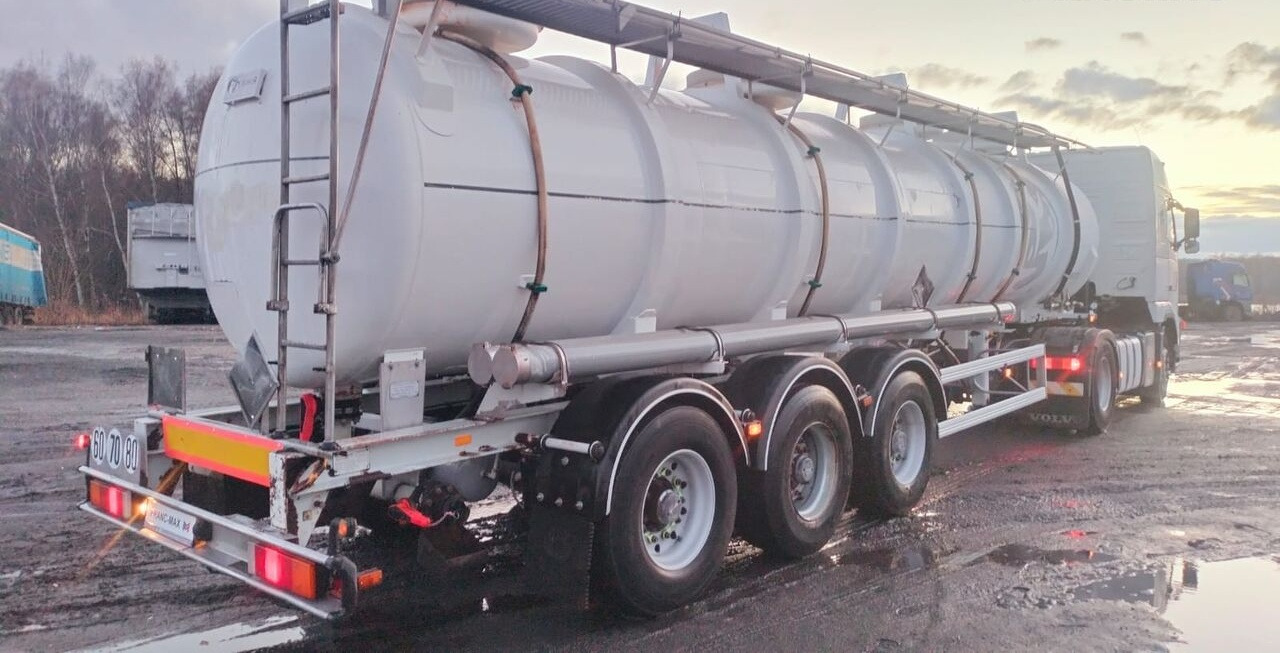 Guhur ADR L4BN/ chemiczna / polyester / poj. 24.600L - Gjysmë rimorkio me bot: foto 1 Guhur ADR L4BN/ chemiczna / polyester / poj. 24.600L - Gjysmë rimorkio me bot: foto 1