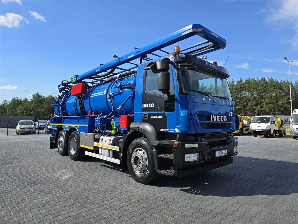 Iveco WUKO MULLER KOMBI FOR CHANNEL CLEANING - Kamion me vakuum: foto 2 Iveco WUKO MULLER KOMBI FOR CHANNEL CLEANING - Kamion me vakuum: foto 2