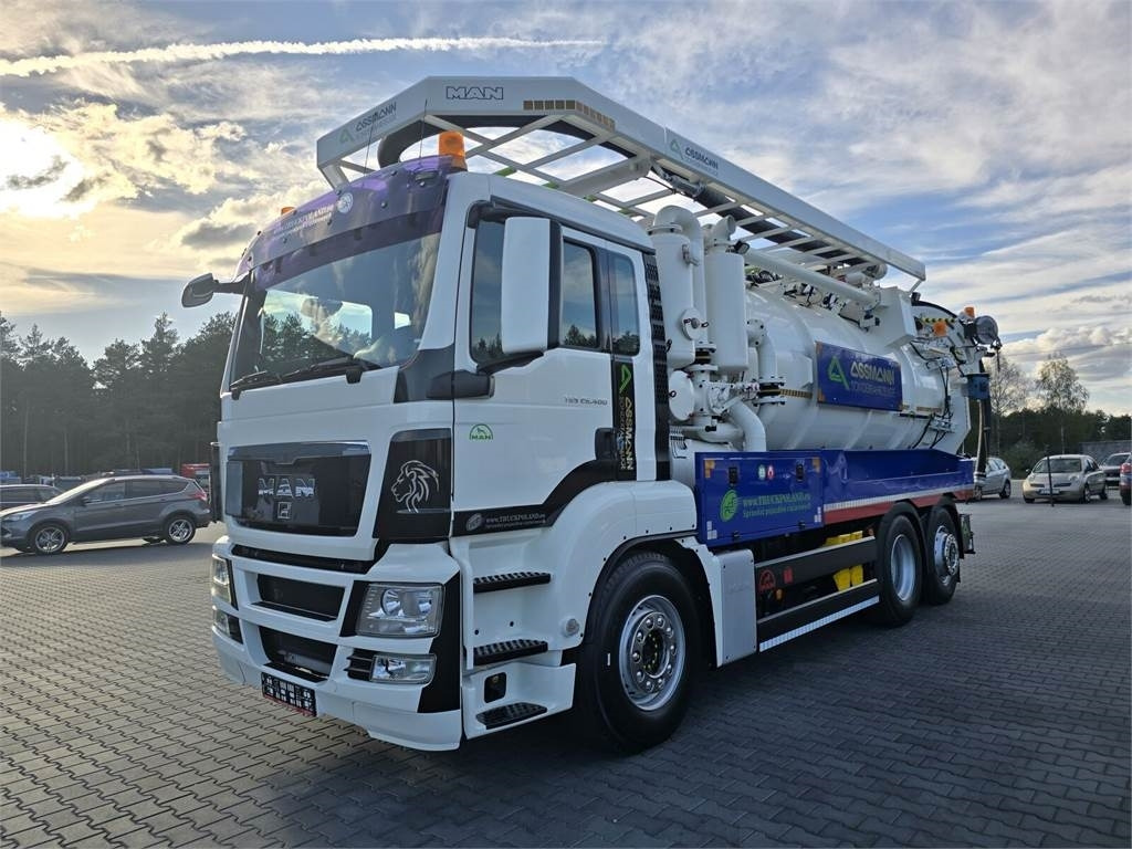 MAN ASSMANN ADR KOMBI FOR CLEANING CANALS WUKO - Kamion me vakuum: foto 3 MAN ASSMANN ADR KOMBI FOR CLEANING CANALS WUKO - Kamion me vakuum: foto 3